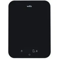 MAX Küchenwaage KS2B-10 schwarz, bis 10 kg, Timer, USB-C