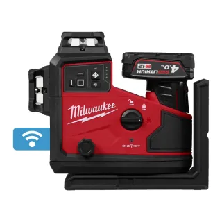 Milwaukee M12 3x 360° Akku-Laser M12A3PLO-401C - 4933499002