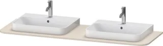 Duravit Happy D.2 Plus Konsole Taupe Supermatt 1600x550x16 mm - HP032HB8383 HP032HB8383