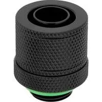 XF Compression 10/13mm (3/8" / 1/2") ID/OD Fittings Four Pack, Verbindung schwarz