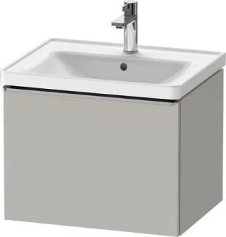 Duravit D-Neo Waschtischunterbau wandhängend Betongrau Matt 584x452x440 mm - DE4249070070000 DE4249070070000