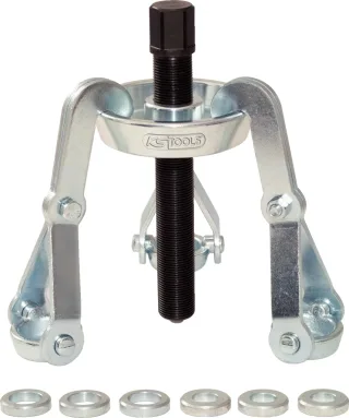 KS Tools Universal-Radnaben-Abzieher-Satz mit 3 Armen, 5-tlg - 670.0013
