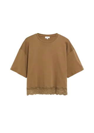 s.Oliver - T-Shirt braun - Gr. - 46
