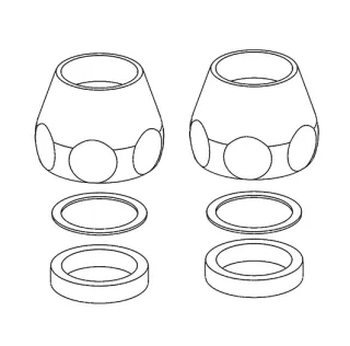 KWC Zubehörsatz G 5/8",90.104 Z 01 90.104 Z 01