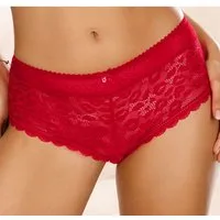 Vivance by Lascana Panty aus Spitze in Leo-Optik und weichem Mesh-Material