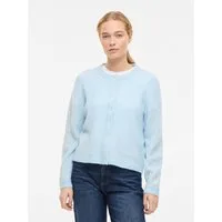 Vila Strickjacke VILORY O-NECK L/S KNIT CARDIGAN-NOOS Materialmix, regular fit