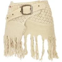 Guru-Shop Minirock Goa Minirock, Wickelrock, Tribal Cacheur,.. alternative Bekleidung