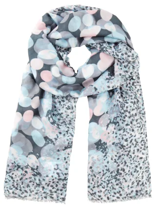 Olsen - Scarf Woven satin blue - Gr. - 00