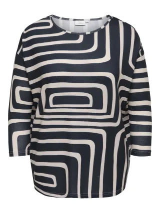 ONLY CARMAKOMA - CARALBA 3/4 TOP NOOS Black - Gr. - S-42/44