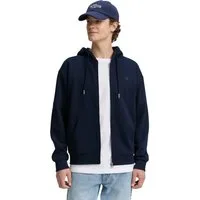 TOM TAILOR Denim Sweatjacke mit Logostickerei
