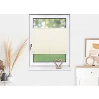 Deco-Raum Plissee Basic, blickdicht, Klemmträger, auf dem Fenster-/Türrahmen, Klemmfix, einfache Montage, in verschiedenen Farben und Größen ohne Bohren