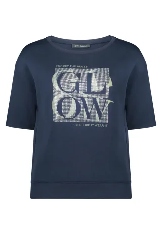 Betty Barclay - Casual-Sweatshirt dunkelblau - Gr. - 46