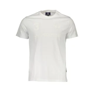 La Martina Bianco Baumwoll-Herren-T-Shirt