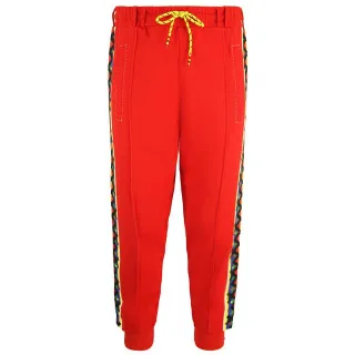 Puma x Jahnkoy Trackhosen Stretch Taille Red Mens Joggers Bottoms 596684 47