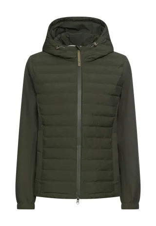camel active - teXXXactive® Blouson mit verstellbarer Kapuze forest - Gr. - 38