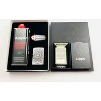 Zippo Feuerzeug Kompass Emblem Geschenkset Sturmfeuerzeug