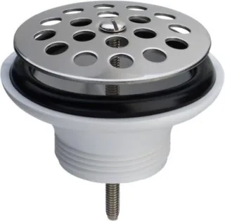 Viega Ablaufventil 7121K in G1 1/2 x 80mm Kunststoff weiss 117429