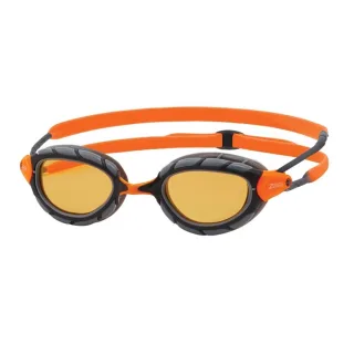 Zoggs - "Predator Pol Ultra" Schwimmbrille für Herren/Damen Unisex (Grau/Orange)