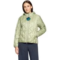 Cartoon Steppjacke Damen mit Eingrifftaschen