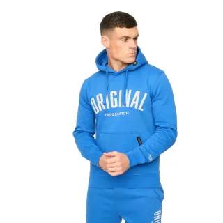 Crosshatch - "Kensby" Kapuzenpullover für Herren (Königsblau)