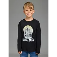 KIDSWORLD Langarmshirt STAR WARS: MANDALORIAN Shirt, Disney Disney-Shirt, Basic-Passform, Langarm, modischer Stil