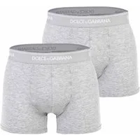 DOLCE & GABBANA Boxer Herren Boxershort 2er Pack Baumwolle Regular Boxer (Packung, 2er Pack)