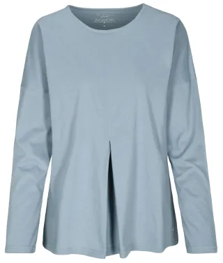 IN LINEA - Da.-Shirt samtweich denim - Gr. - 42