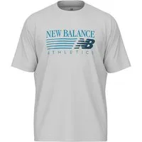 New Balance T-Shirt REIMAGINED GRAPHIC T-SHIRT sportlicher Stil, T-Shirt-Schnitt, für Sportmode, aus Baumwolle