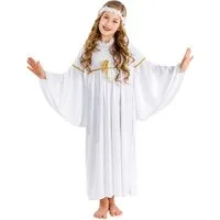 dressforfun Engel-Kostüm Mädchenkostüm Weihnachtsengelchen, Wundervolles, langes Kleid