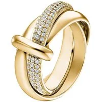 JETTE Silberring JETTE Damen-Damenring 925er Silber 62 Zirkonia, Zirkonia, synthetisch