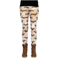 cosey Leggings Dackel Line Leggings (Einheitsgröße XS-L) Dackel Camouflage