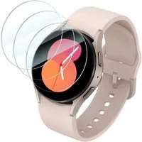 MSM Schutzfolie 3X Hartglas für Samsung Galaxy Watch 5 40 mm Panzerfolie Display Schutzfolie 9H