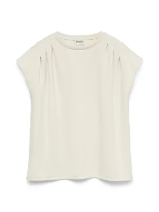 Aware - AWLUISA SS O-NECK TOP birch - Gr. - L
