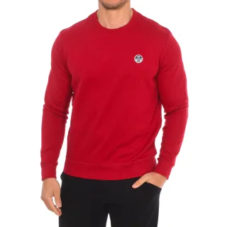 Langärmeliges Sweatshirt mit Rundhalsausschnitt 9024070 Herren