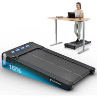 Sportstech Laufband sPad500 (mit Fernbedienung), Automatische Steigung, Laufband für Zuhause, LED-Display