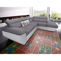 COTTA Ecksofa Speedway L-Form, B: 262 cm, Kopfteilverstellung, optional Bettfunktion & Bettkasten