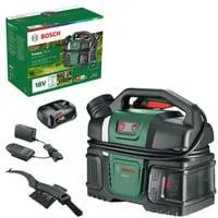 Fahrradreinigungsgerät Fontus 18V-6, Druckreiniger grün/schwarz, inkl. Akku und Ladegerät, POWER FOR ALL ALLIANCE