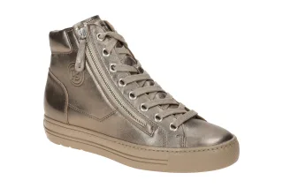 Paul Green Damen Stiefeletten 4024-30 PG 4024 Earth Braun Sportliche Mid-Snea...