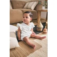 Next Strampler Baby-Strampler mit Lochstickerei (1-tlg)