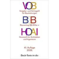 VOB / BGB / HOAI / diverse