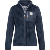 Geographical Norway Fleecejacke Damen Teddy Fleece Jacke Herbst Winter Jacke Sweater Übergangsjacke