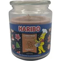 HARIBO Duftkerze HARIBO Duftkerze Christmas Bakery Der Duft von Weihnachten im Glas (Einzeln, 1-tlg., Einzeln), Weihnachtsbäckerei Duft, Lebkuchen, Zimt, Vanille