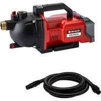 Akku-Gartenpumpe AQUINNA 36/30 Set, 36Volt (2x18V) rot/schwarz, ohne Akku und Ladegerät