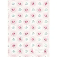 Greengate Geschirrtuch Greengate Geschirrtuch ELLE PALE PINK Rosa mit Blumen