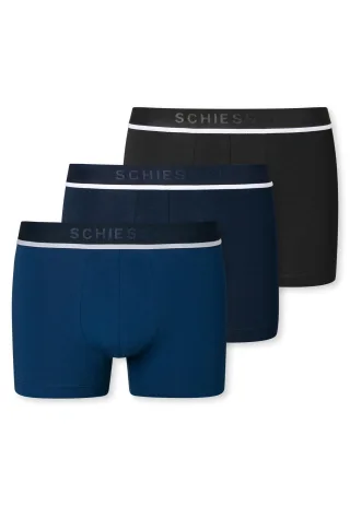 SCHIESSER - 3PACK Shorts sortiert 2 - Gr. - 8