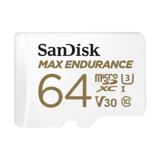 SanDisk Max Endurance | sdsqqvr-064g-gn6ia | Flash-Speicherkarte (microSDXC-an-SD-Adapter inbegriffen)