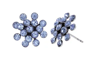 konplott - Ohrstecker - Magic Fireball Mini blau - Gr. - OS