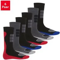 Footstar Thermosocken Herren Wintersocken 6er Pack - Frottee-Socken mit Thermo Effekt