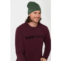 SUPER.NATURAL Beanie Merino Mütze EVERYDAY HAT wärmender Merino-mix