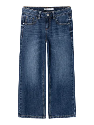 NAME IT - NKFROSE WIDE JEANS 5529-CB NOOS Blau - Gr. - 134